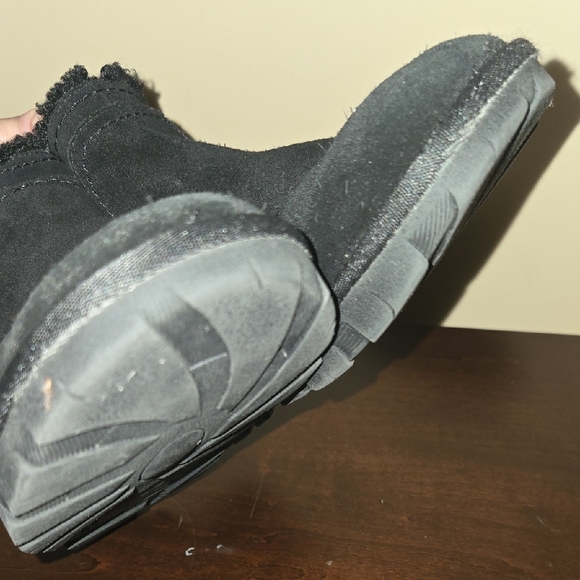 Lucky Brand Black Fuzzy Lined Boots - Picture 9 of 13